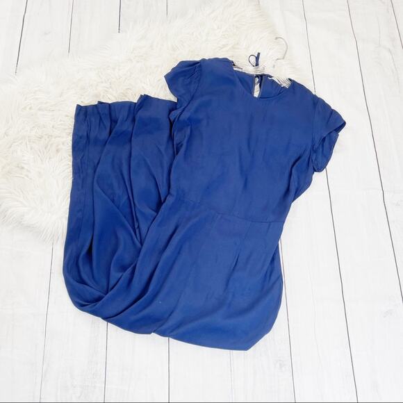 Reformation‎ Mayer Jumpsuit in Danube Blue 12 - Picture 2 of 5